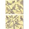 Yellow-Gray Birds by Stellar Design Studio 15" x 12" Canvas Wall Art (Set of 2)